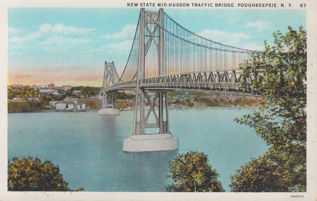 The Mid-Hudson Bridge at&nbsp;95